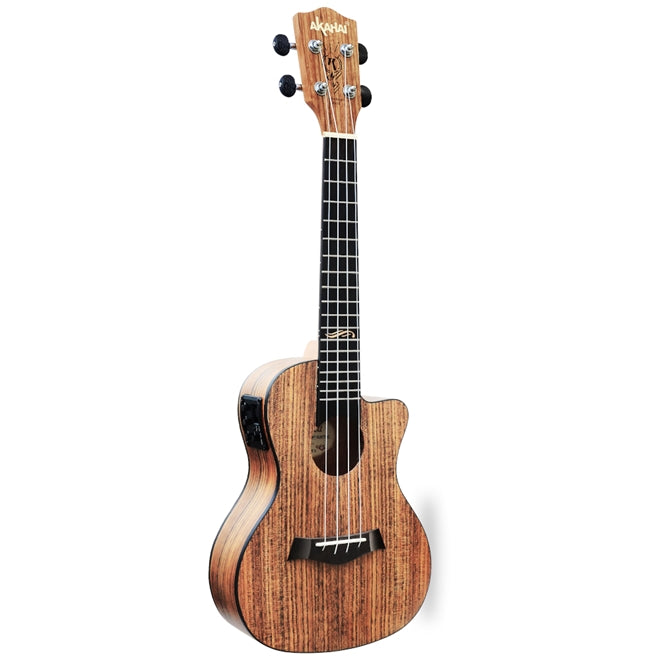 Ukulele Akarai KAC 23E Concert Elétrico com Captação Fishman