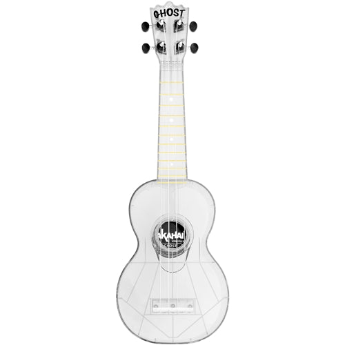 Ukulele Akahai Ghost Ice Soprano Acústico – Transparência e Qualidade Sonora