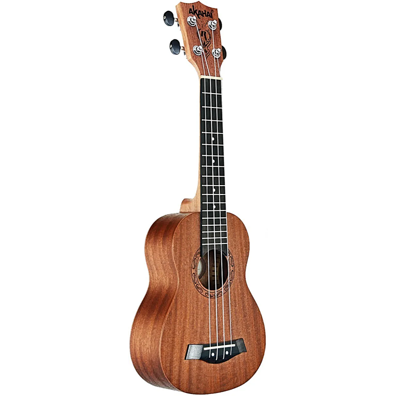 Ukulele Akahai K21E Soprano Elétrico Natural