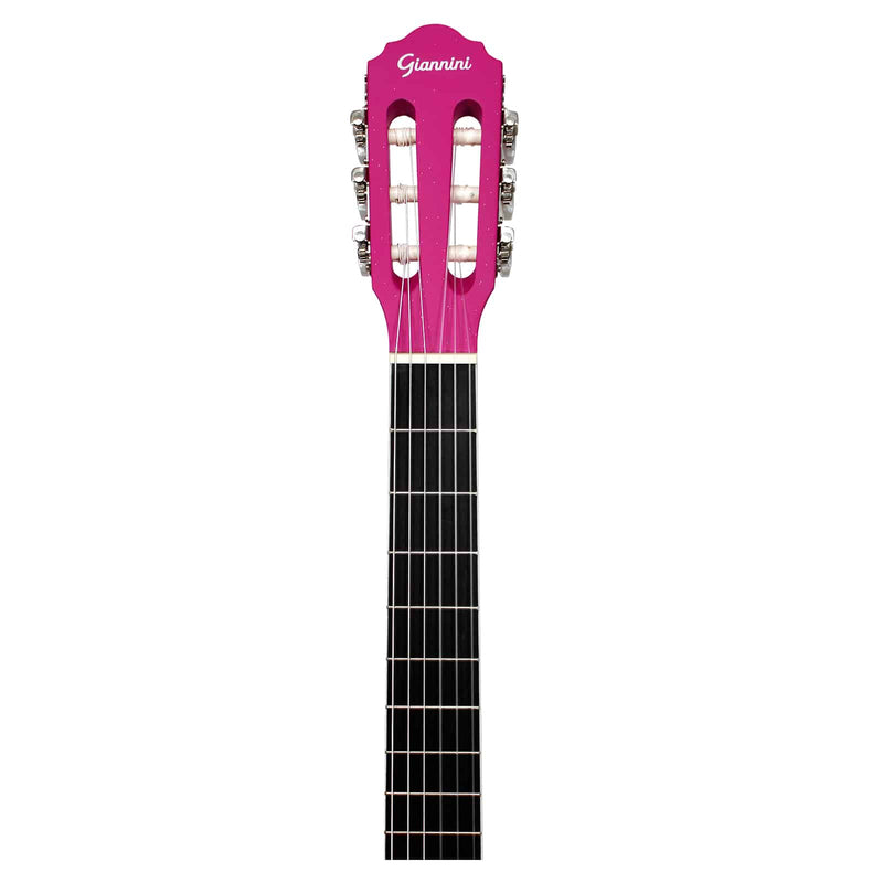 Violão Eletroacústico Náilon Giannini Start N-14 EQ Rosa – Pink Satin