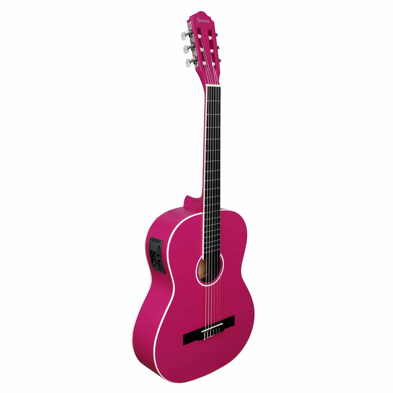 Violão Eletroacústico Náilon Giannini Start N-14 EQ Rosa – Pink Satin