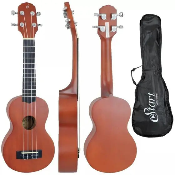 Ukulele Soprano Giannini UKS-21 NS – Natural Satin com Capa